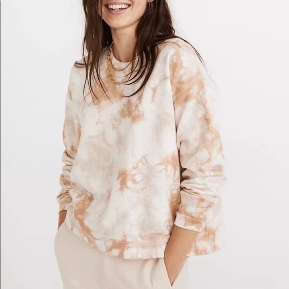 Madewell Tie-Dye Swing Sweatshirt- - Picture 1 of 7